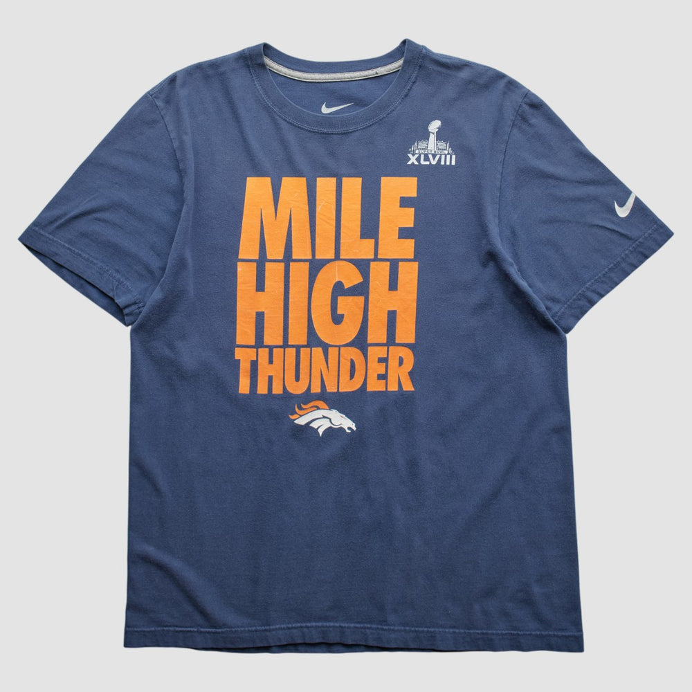 Denver Broncos 2014 T-shirt - Navy Vintage outlet