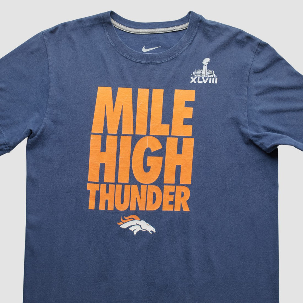 Denver Broncos 2014 T-shirt - Navy Vintage outlet