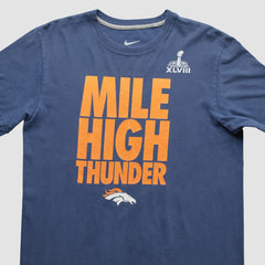 Denver Broncos 2014 T-shirt - Navy Vintage outlet