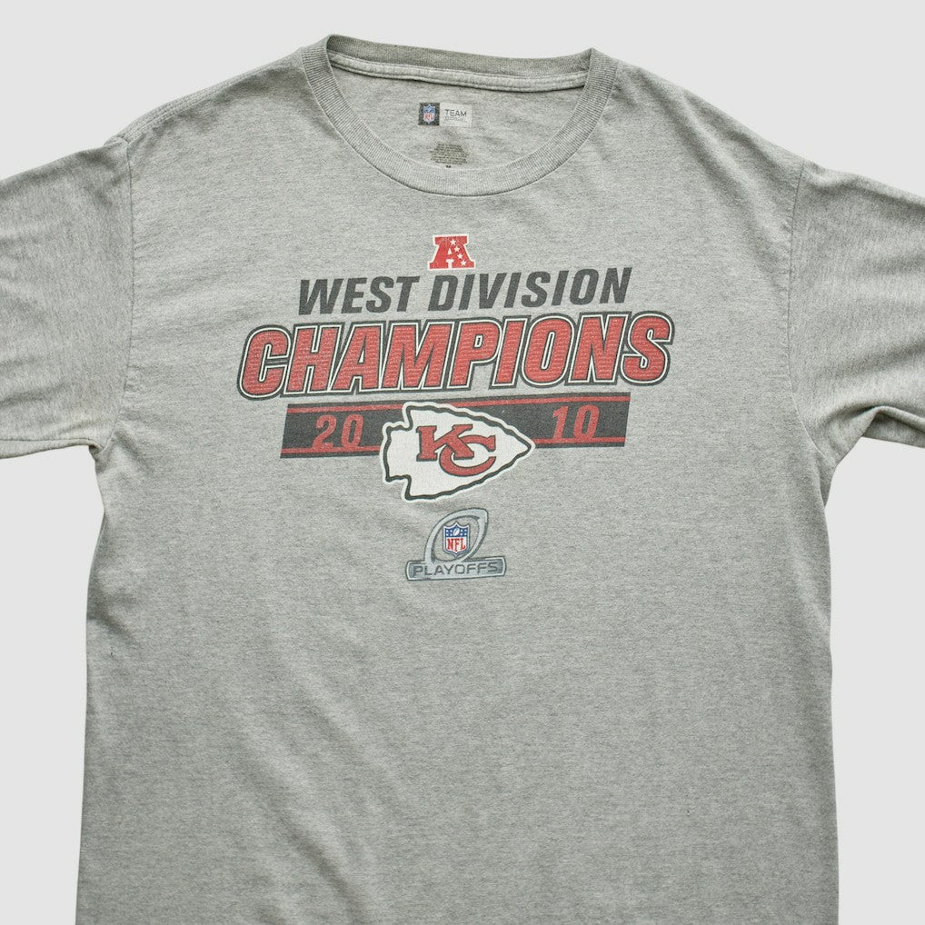 Kansas City Chiefs NFL 2010 Long Sleeve T-shirt - Heather Gray Vintage online