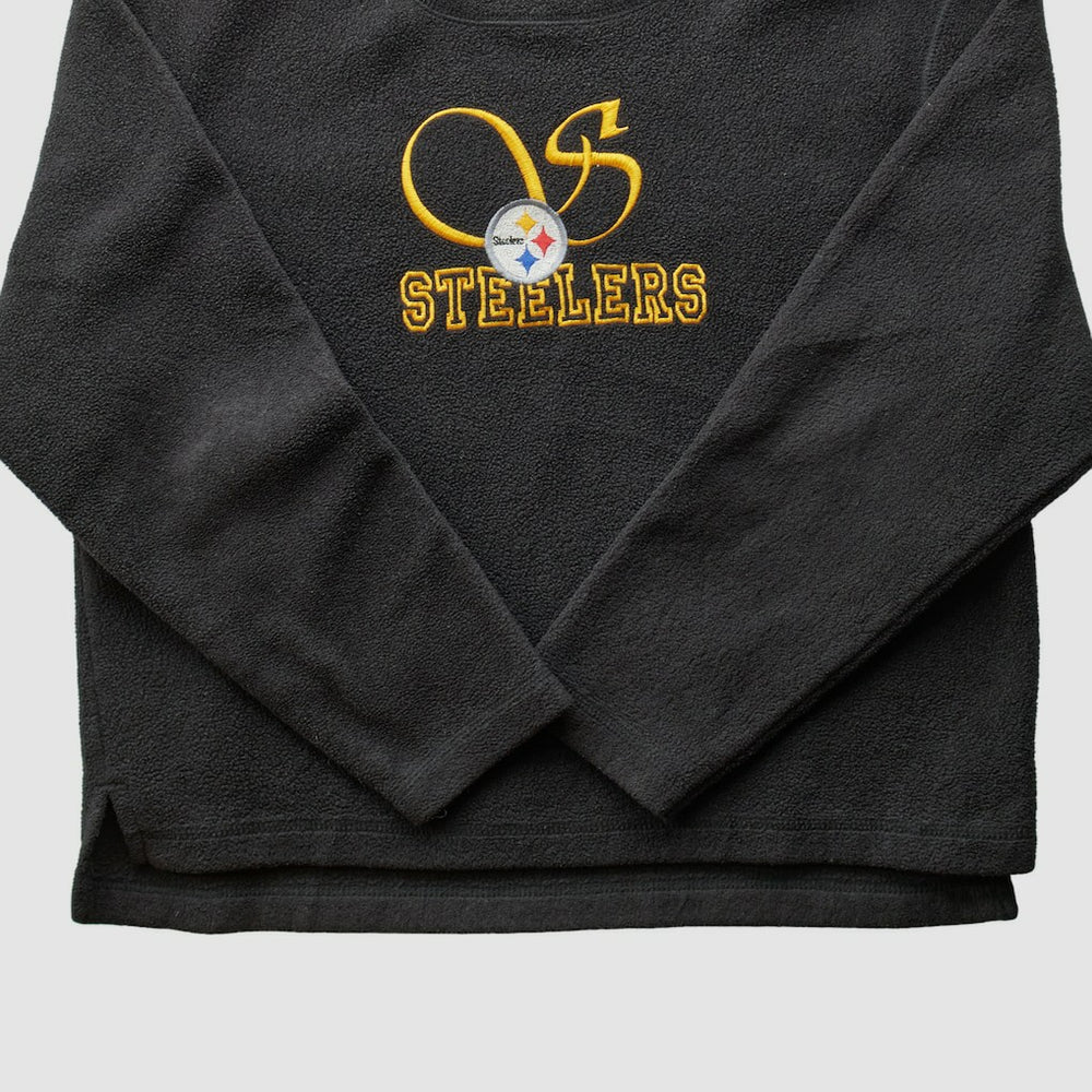 Pittsburgh Steelers Pro Edge 2000s Pullover Sweatshirt - Black Vintage on sale