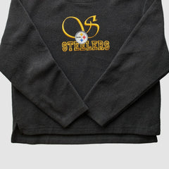 Pittsburgh Steelers Pro Edge 2000s Pullover Sweatshirt - Black Vintage on sale