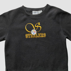 Pittsburgh Steelers Pro Edge 2000s Pullover Sweatshirt - Black Vintage on sale