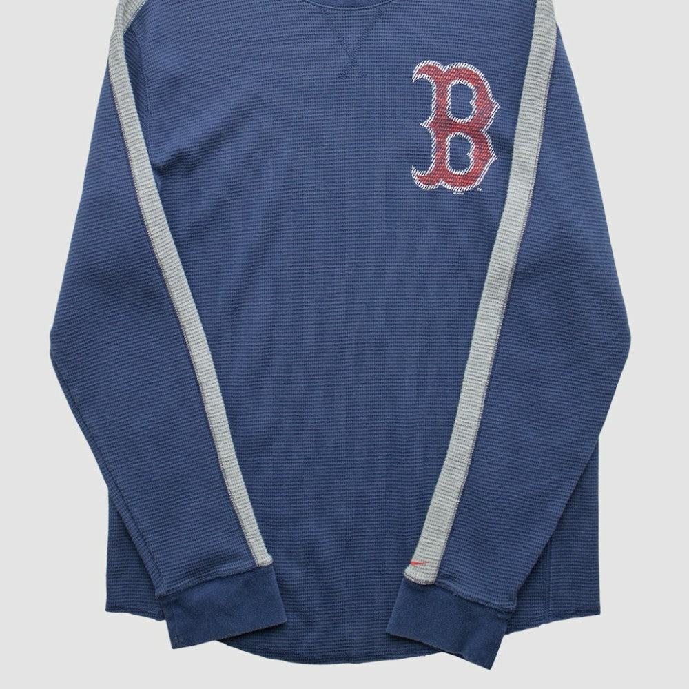 Boston Red Sox 2000s Long Sleeve T-shirt - Navy Vintage | Nike