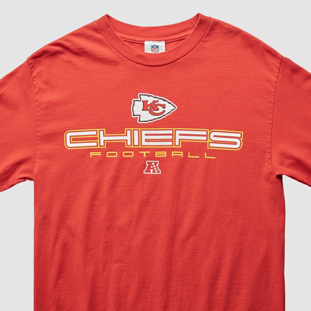 Kansas City Chiefs NFL 2000s Long Sleeve T-shirt - Red Vintage cheap