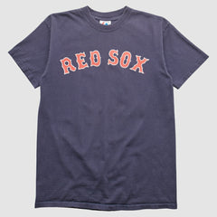 Boston Red Sox Majestic 2000s T-shirt - Navy Vintage