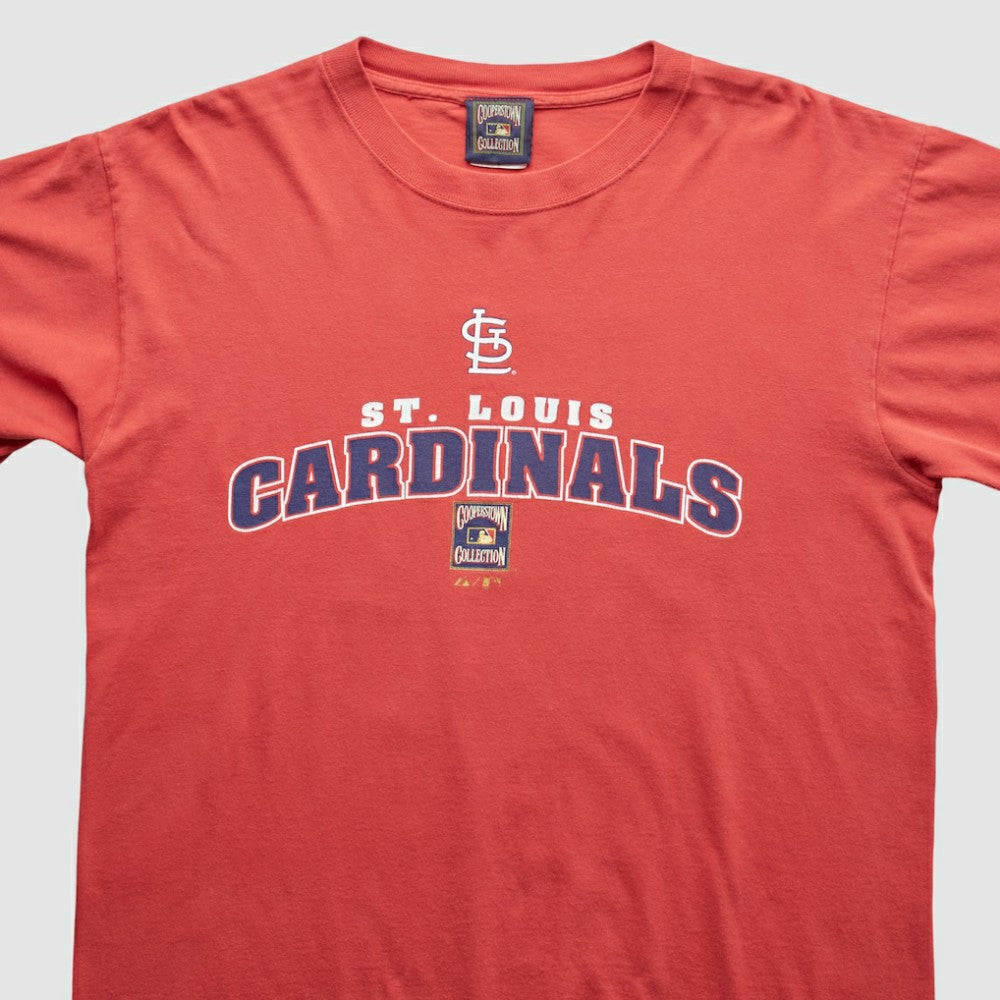 St. Louis Cardinals Majestic 2000s T-shirt - Red Vintage