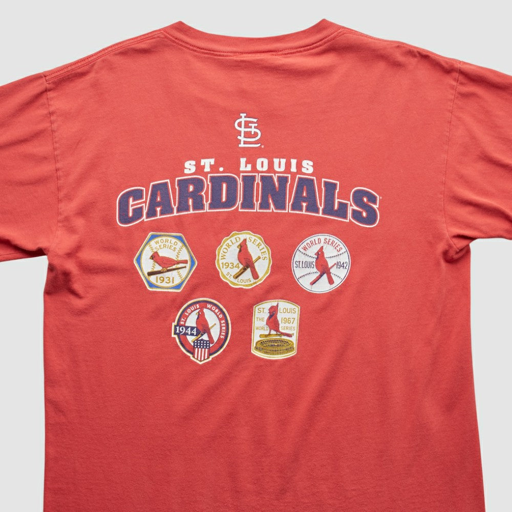 St. Louis Cardinals Majestic 2000s T-shirt - Red Vintage