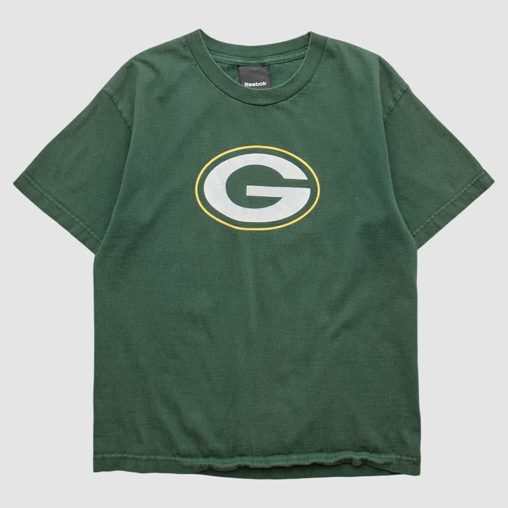 Green Bay Packers Reebok 2000s T-shirt - Green Vintage cheap