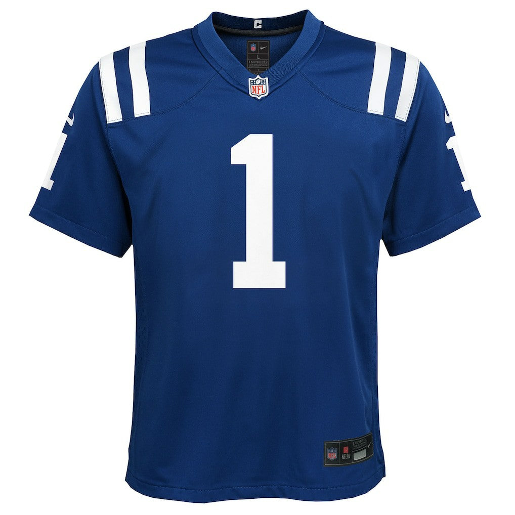 Ahmad Sauce Gardner Indianapolis Colts Youth Home Game Jersey - Blue | Nike outlet