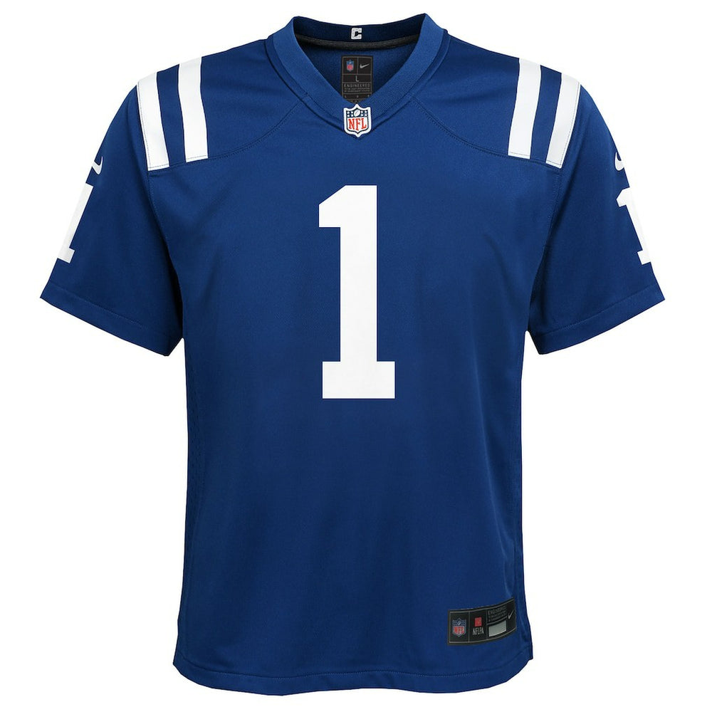 Ahmad Sauce Gardner Indianapolis Colts Youth Home Game Jersey - Blue | Nike outlet