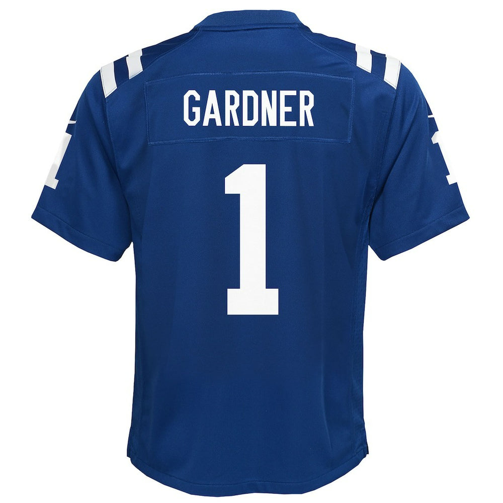 Ahmad Sauce Gardner Indianapolis Colts Youth Home Game Jersey - Blue | Nike outlet
