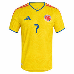 Luis Diaz Colombia National Team 2026 Home Jersey - Yellow | Adidas sale