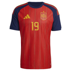 Lamine Yamal Spain National Team 2026 Home Jersey - Red | Adidas sale