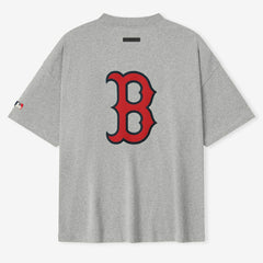 Boston Red Sox Fear of God x MLB Unisex 90's T-Shirt - Heather Gray