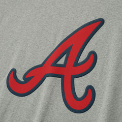 Atlanta Braves Fear of God x MLB Unisex 90's T-Shirt - Heather Gray