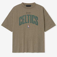 Boston Celtics Fear of God x NBA Unisex 90's T-Shirt - Heather Gray cheap