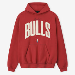 Chicago Bulls Fear of God x NBA Unisex 90's Hoodie - Red on sale
