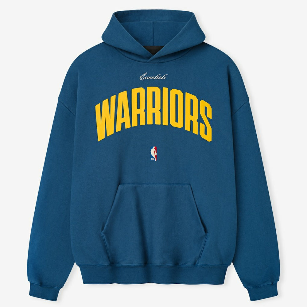 Golden State Warriors Fear of God x NBA Unisex 90's Hoodie - Blue cheap