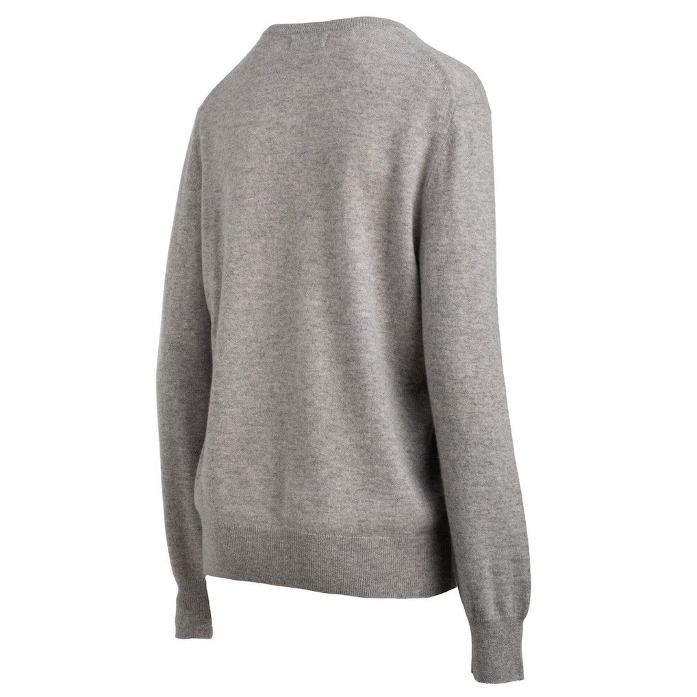 New England Patriots NAADAM Cashmere Sweater - Gray discount