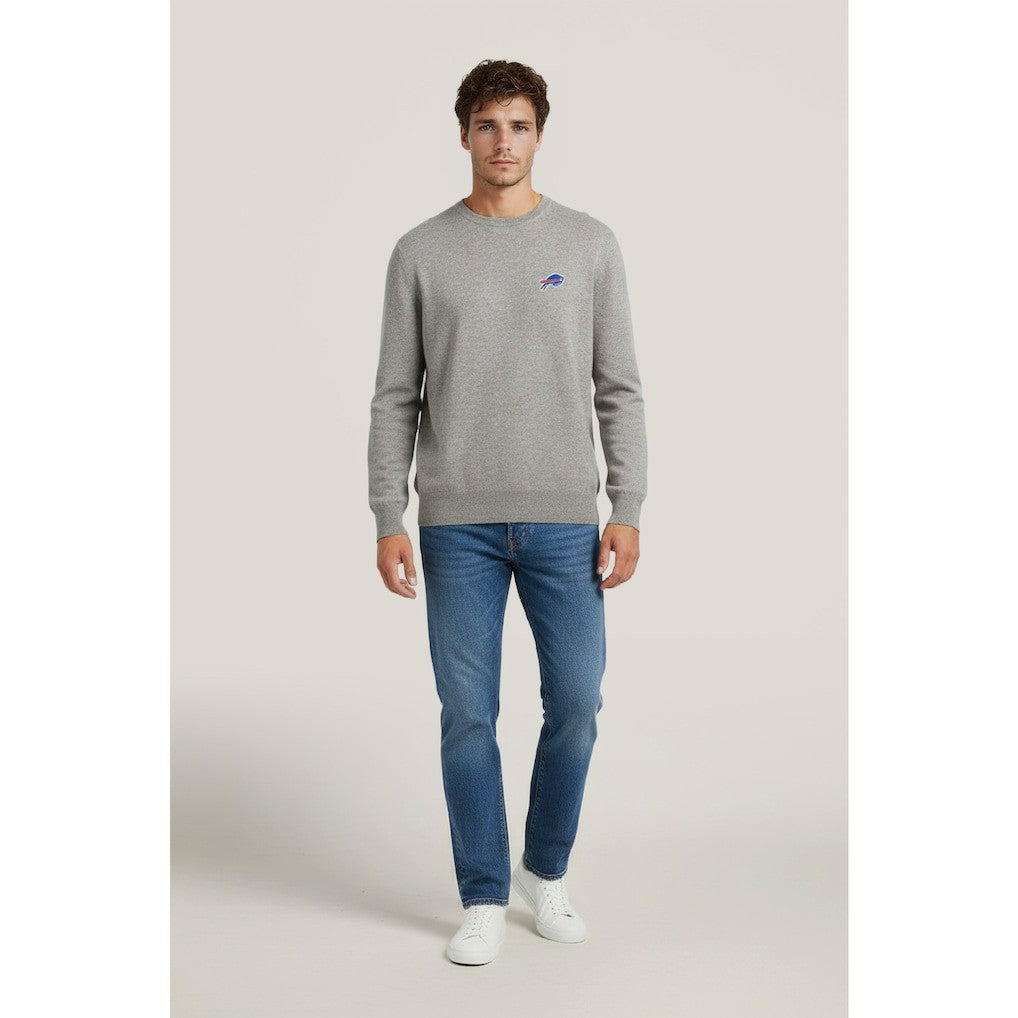 Buffalo Bills NAADAM Cashmere Sweater - Gray sale