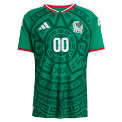 Mexico National Team 2026 Home Custom Jersey - Green | Adidas on sale