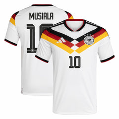 Jamal Musiala Germany National Team 2026 Home Replica Jersey - White | Adidas cheap