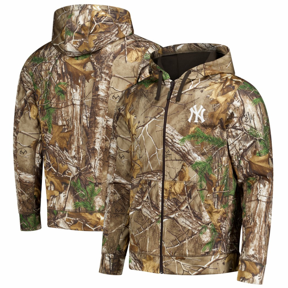 New York Yankees Dunbrooke Trophy Realtree Full-Zip Hoodie - Camo