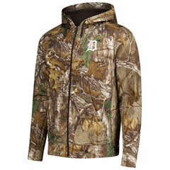 Detroit Tigers Dunbrooke Trophy Realtree Full-Zip Hoodie - Camo