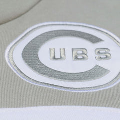 Chicago Cubs Cooperstown Collection Thunderstorm Head Coach Hoodie - Gray | Mitchell & Ness