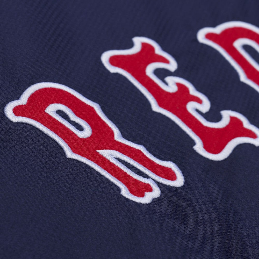 Boston Red Sox Full-Snap Hooded Coaches Jacket - Navy | Mitchell & Ness
