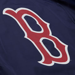 Boston Red Sox Full-Snap Hooded Coaches Jacket - Navy | Mitchell & Ness