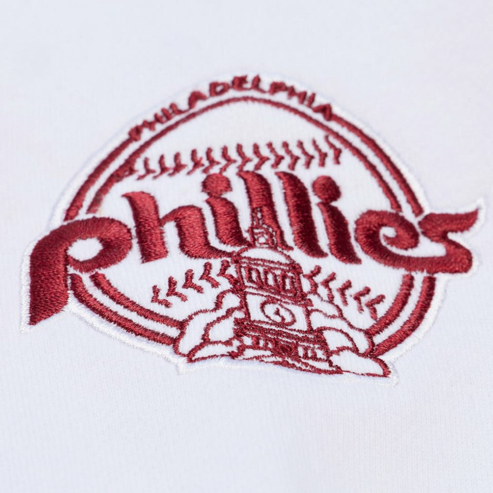 Philadelphia Phillies Arctic Fleece Sweatshirt - White | Mitchell & Ness