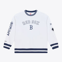 Boston Red Sox Arctic Fleece Sweatshirt - White | Mitchell & Ness