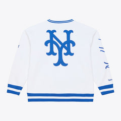 New York Mets Arctic Fleece Sweatshirt - White | Mitchell & Ness