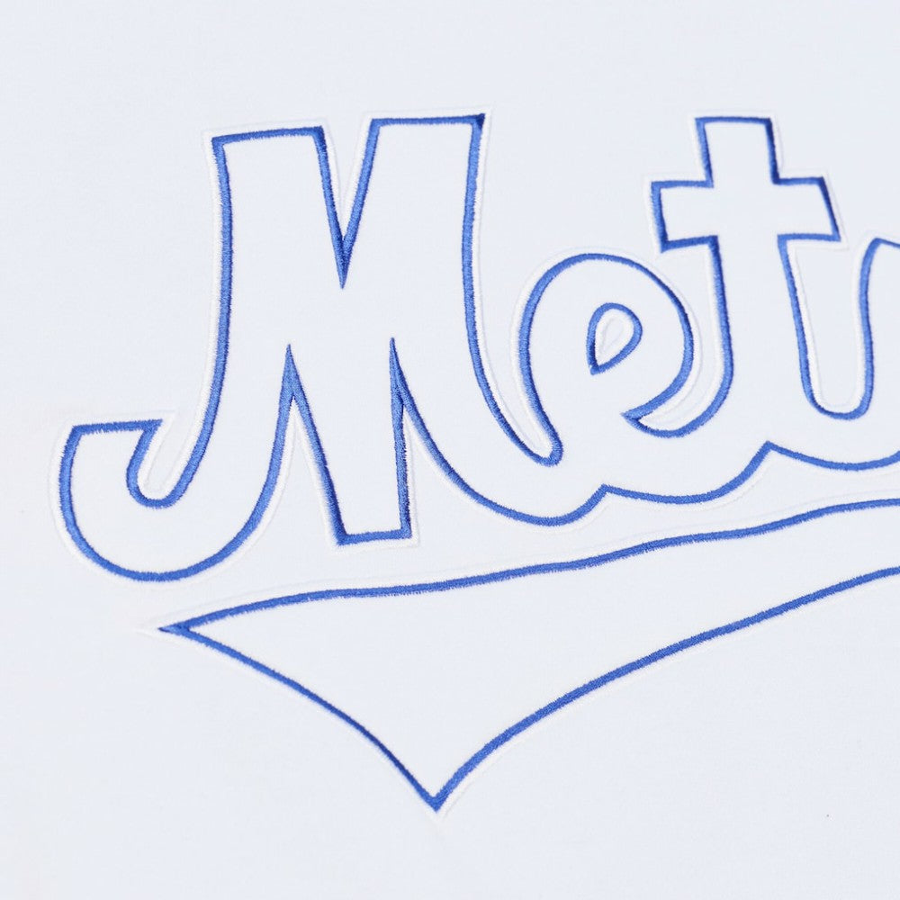 New York Mets Arctic Fleece Sweatshirt - White | Mitchell & Ness