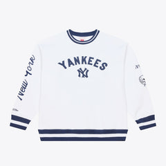 New York Yankees Arctic Fleece Sweatshirt - White | Mitchell & Ness
