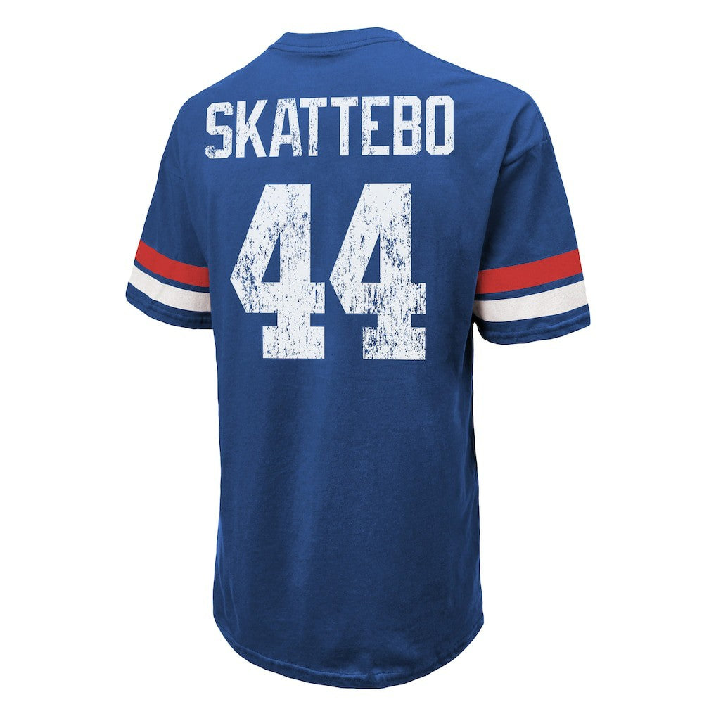 Cam Skattebo New York Giants Majestic Threads Oversized T-Shirt - Royal online