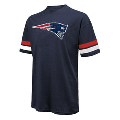 Drake Maye New England Patriots Majestic Threads Oversized T-Shirt - Navy discount