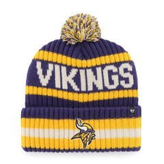 Minnesota Vikings '47 Bering Cuffed Knit Hat with Pom - Purple online