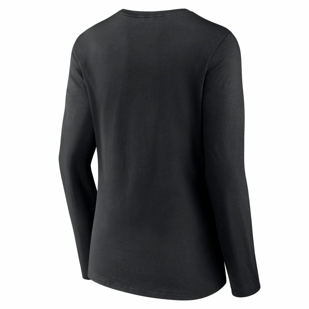 Arizona Cardinals Women's Hustle Long Sleeve V-Neck T-Shirt - Black for sale
