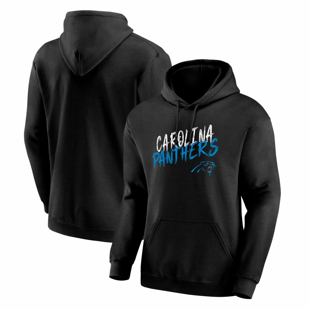 Carolina Panthers Hustle Hoodie - Black discount