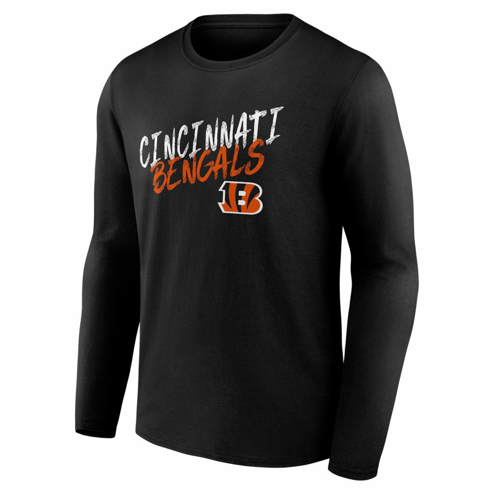 Cincinnati Bengals Hustle Long Sleeve T-Shirt - Black online