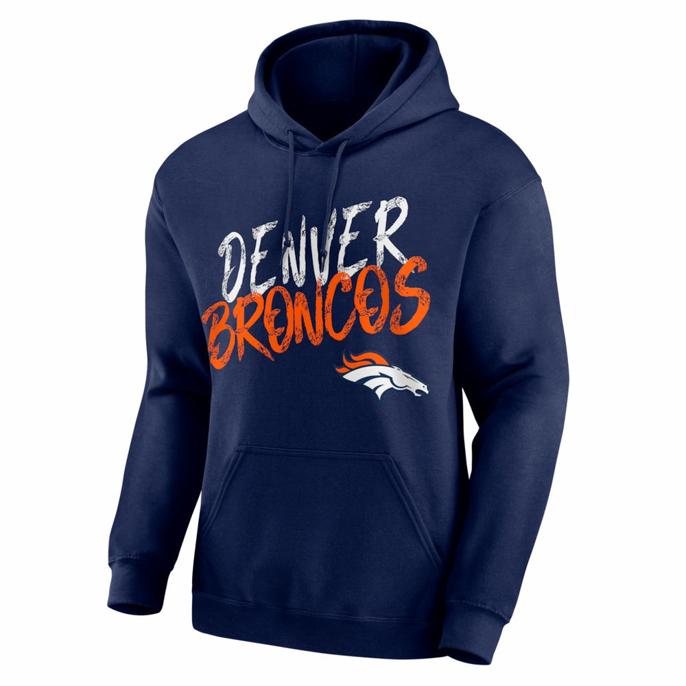 Denver Broncos Hustle Hoodie - Navy outlet