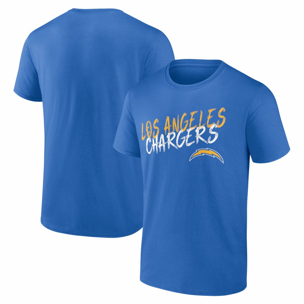 Los Angeles Chargers Hustle T-Shirt - Powder Blue for sale