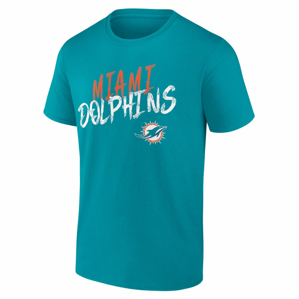 Miami Dolphins Hustle T-Shirt - Aqua on sale