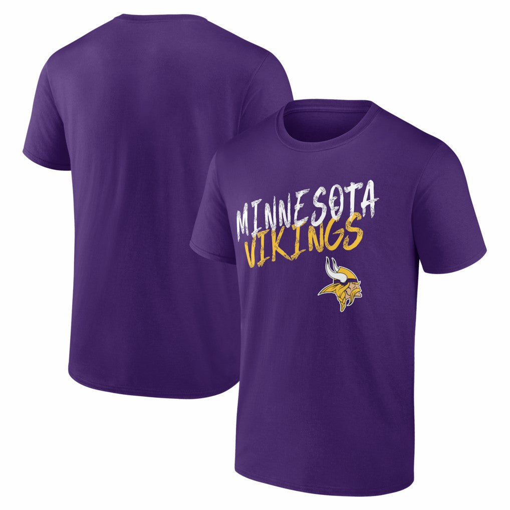 Minnesota Vikings Hustle T-Shirt - Purple on sale