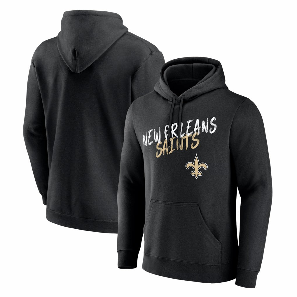 New Orleans Saints Hustle Hoodie - Black discount