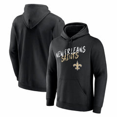 New Orleans Saints Hustle Hoodie - Black discount