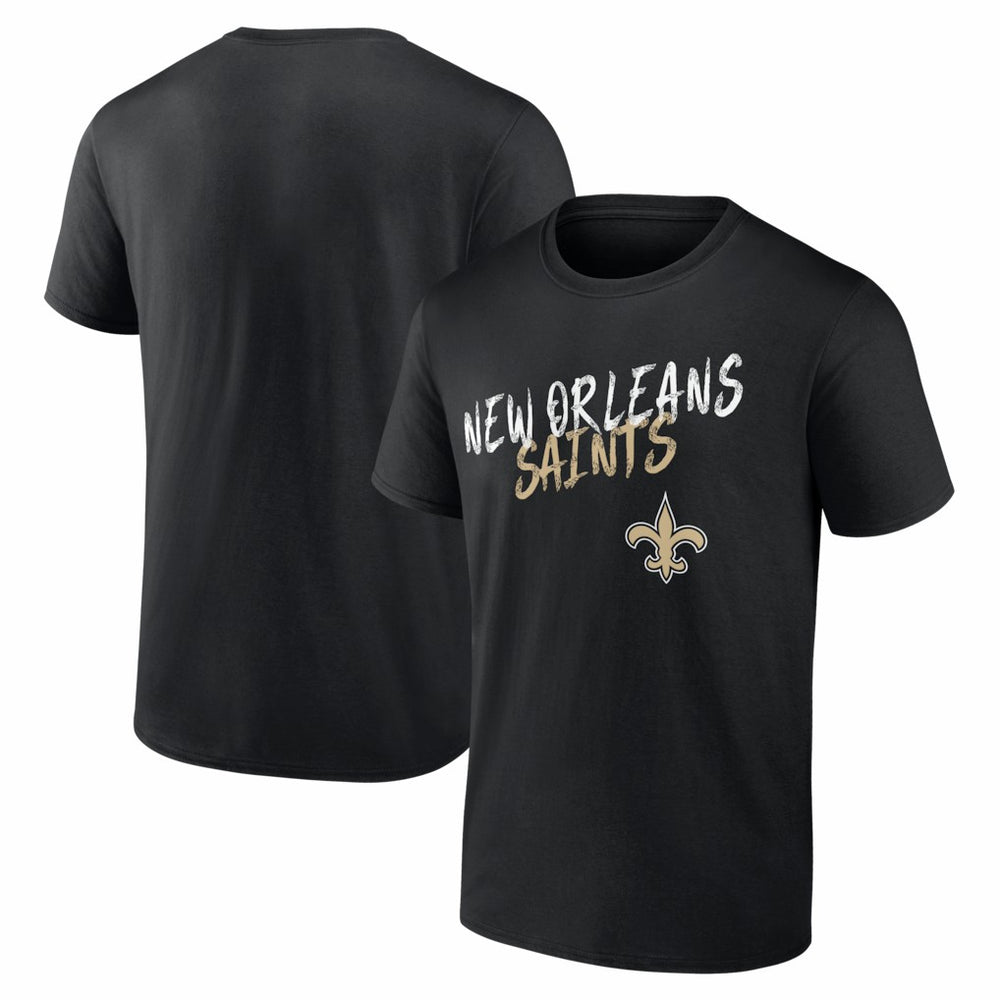 New Orleans Saints Hustle T-Shirt - Black cheap